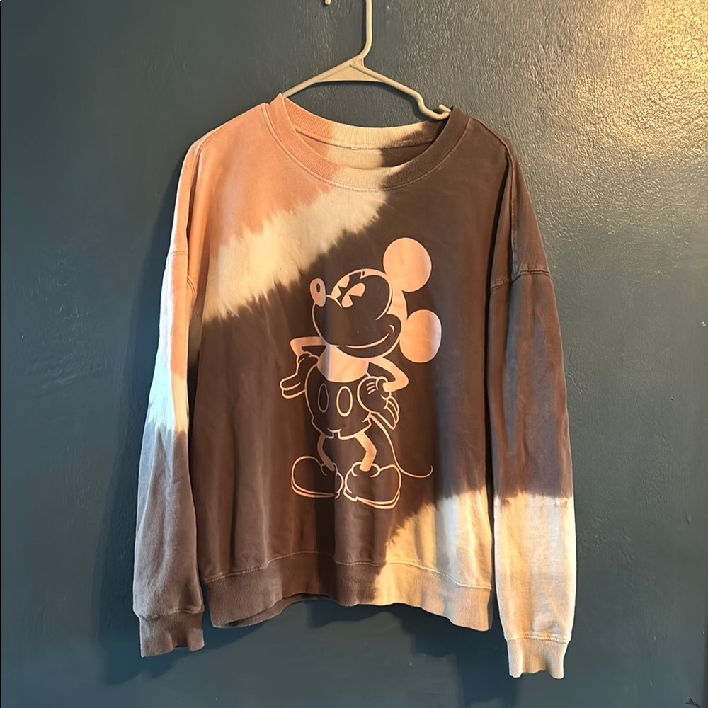 Disney Mickey Mouse Tie-Dye Sweatshirt